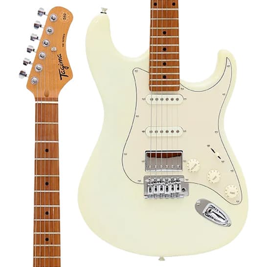Guitarra Tagima Stratocaster LF TG580 OWH Olympic White Branco HSS humbuker