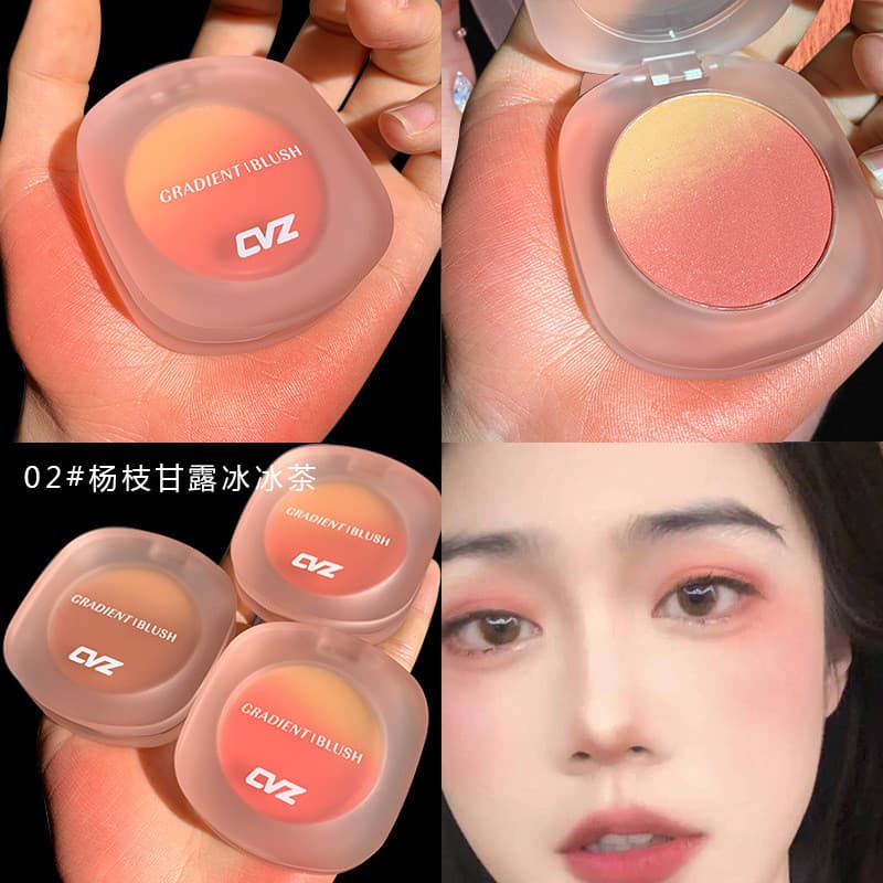 Gradiente blush doce rosa macio Nude maquiagem Natural vitalidade puro desejo blush contorno alto brilho seco ao sol cho