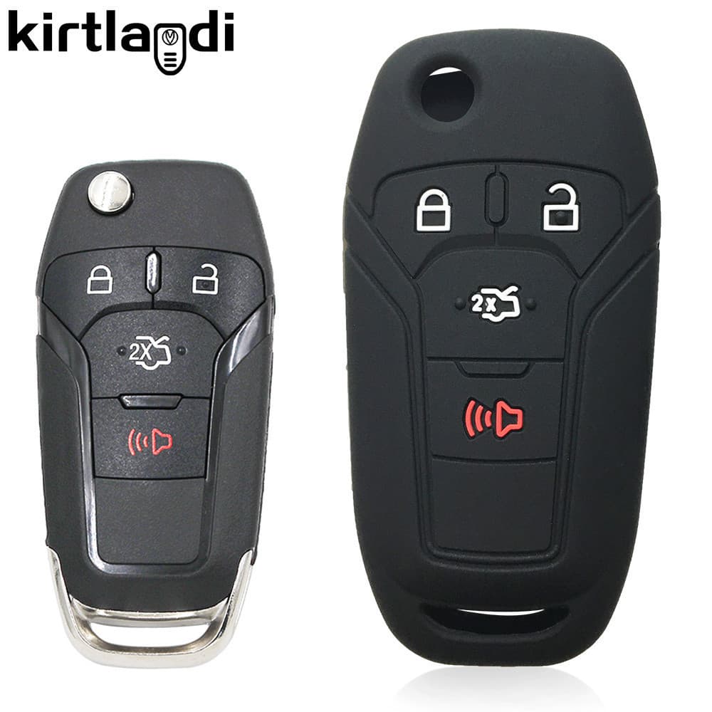 Para Ford Fusion Ka GM 2014 2015 2016 2018 2020 Porta-Chaves De Silicone Fob Accessories O6M7
