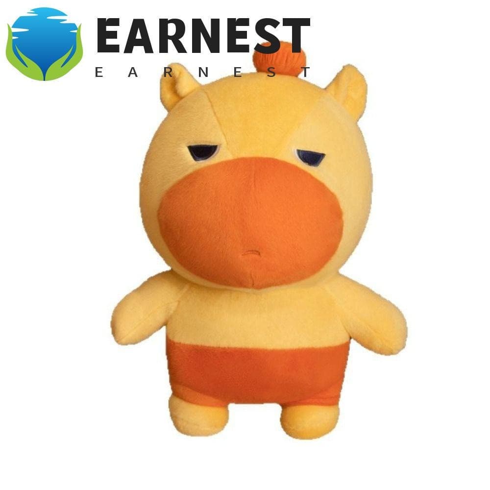 EARNEST Capivara LULU Boneca De Pelúcia , Caqui Macio Golfinho Brinquedo Recheada De 40cm