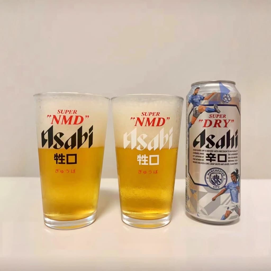 Copo de cerveja Animal Xinkou copo de cerveja Asahi trabalhador boi cavalo copo de vinho copo de água japonês abstrato r