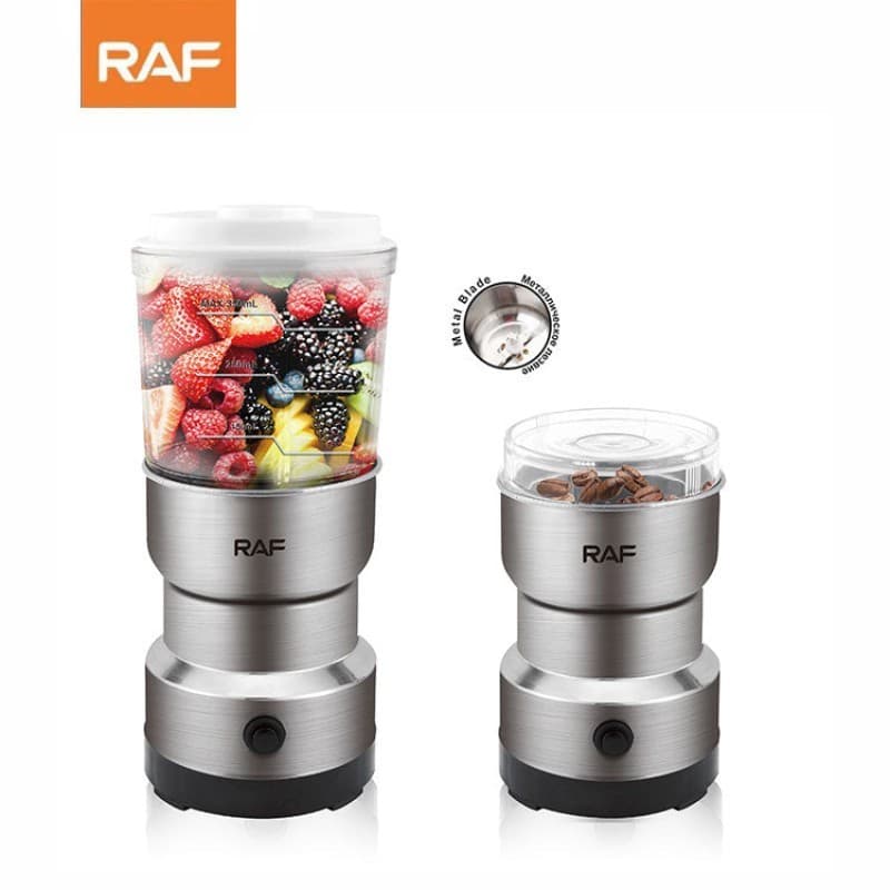 Triturador Moedor de Café e Grãos Raf R.7126 350ML 220V Inox
