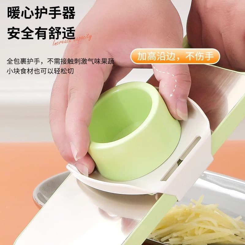 Multifuncional ferramenta útil de corte vegetal triturador doméstico cozinha vegetal inserção batata triturador ralador