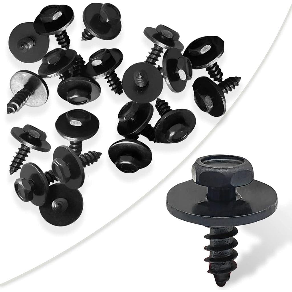20 Parafusos Sems de Cabeça Hexagonal, Substitui OEM # 07-14-7-129-160, para BMW Protetor de Para-lama, Protetor de Resp