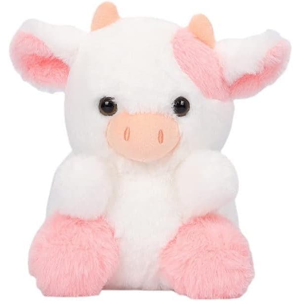 Brinquedo de Pelúcia Vaca JOSON, Almofada de Pelúcia Vaca Morango Fofa, Boneca de Pelúcia Vaca Macia, Presente de Aniver