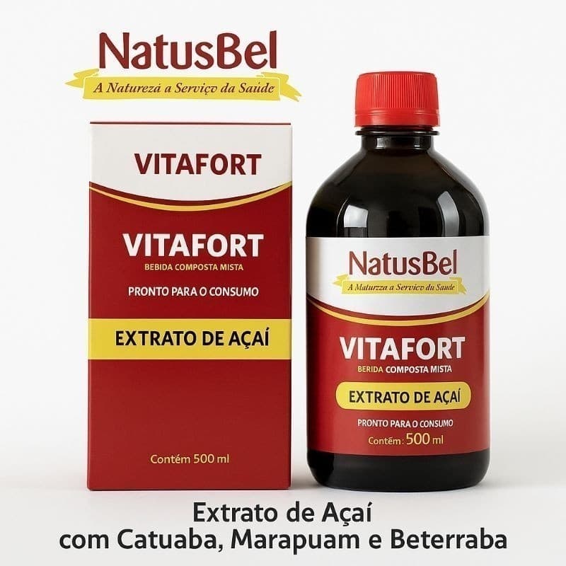 Suplemento Alimentar Vitamina Vitafort Natusbel 500ml