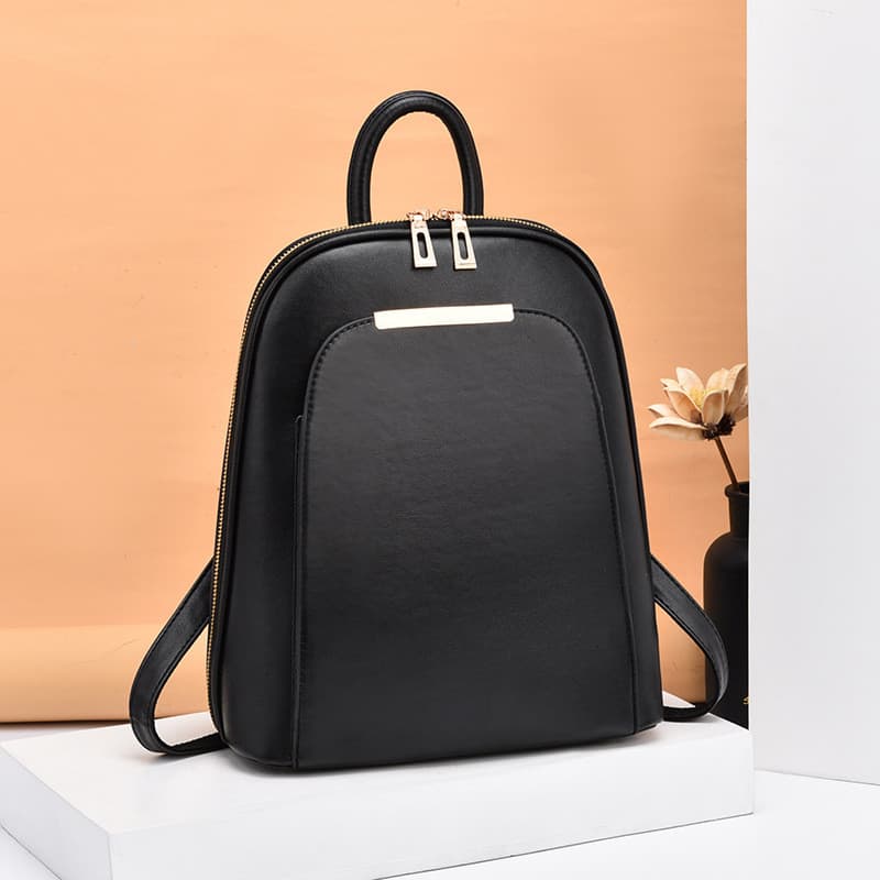 Simples mochila feminina 2025 novo estilo moda tendência estudante mochila grande capacidade portátil mochila feminina