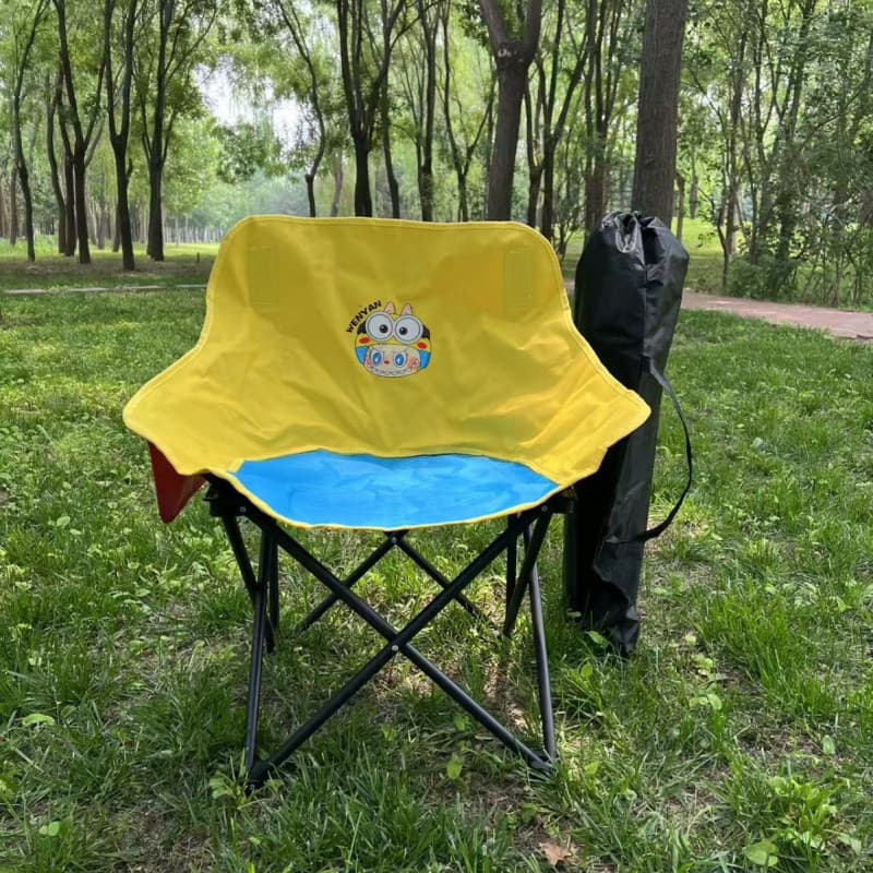 Nova cadeira de arte estilo acampamento ao ar livre piquenique churrasco arco lazer cadeira dobrável
