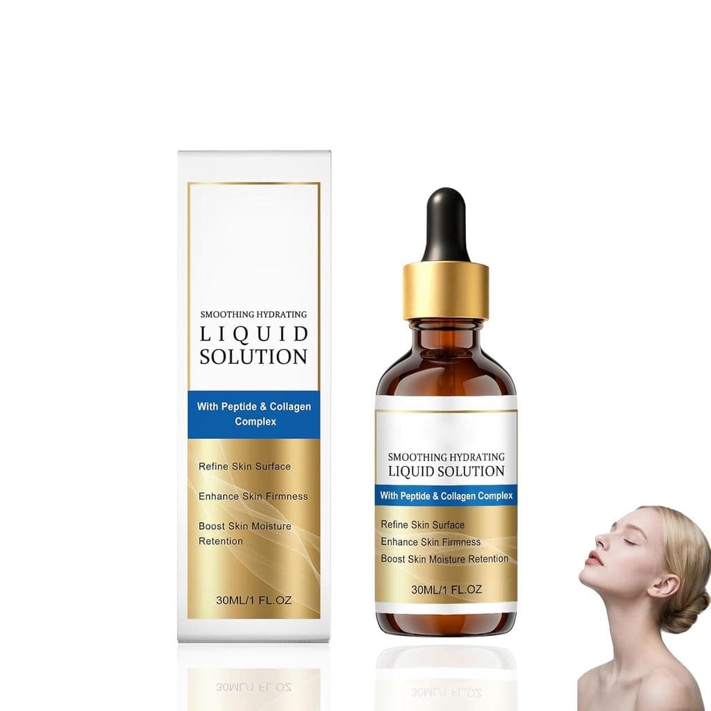 GloraMDFaceLiftingSerum, Sérum Anti-Rugas para o Rosto, GloraMD Sérum Firmador de Colágeno com Peptídeos, Hidratante, Re