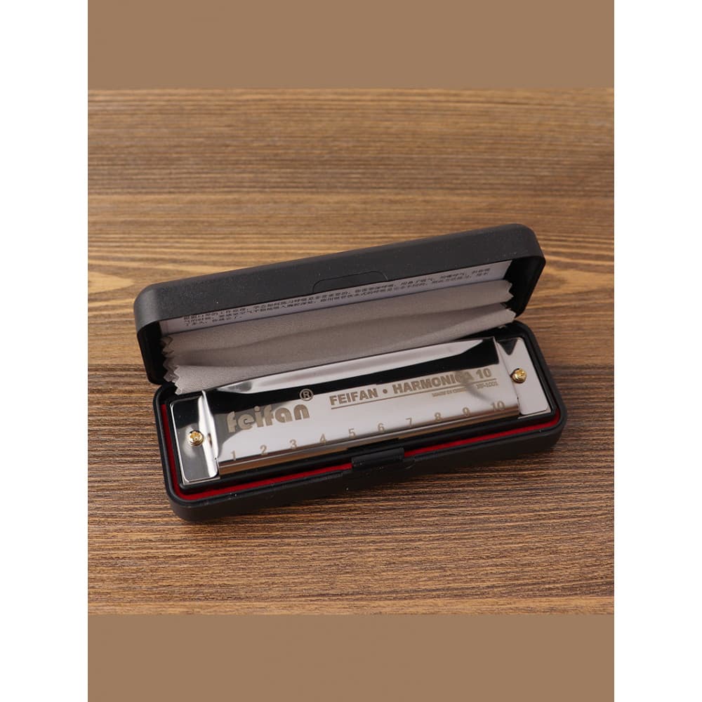 < Harmonica A1pq801-Student 10 buracos Small Blues Harmonica Jogando Iniciante Iniciante Jogando