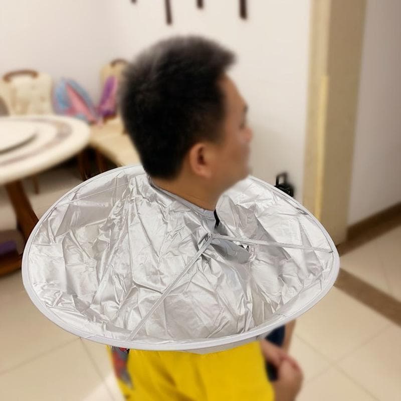Corte de cabelo ferramenta útil pano adulto corte de cabelo babador antiaderente crianças babador manto doméstico adulto