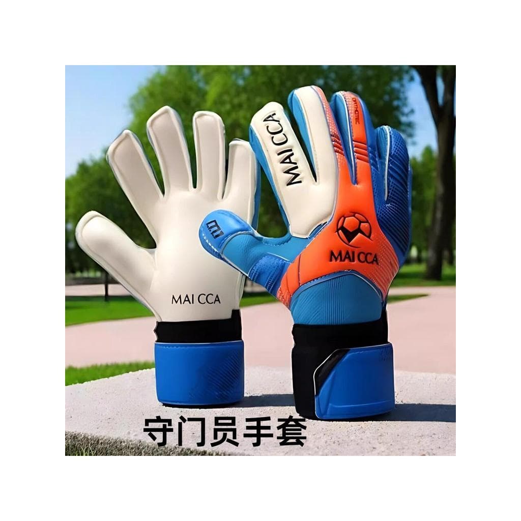 Luvas de goleiro crianças adulto com protetor de dedo novo estilo juventude goleiro de futebol luvas especiais resistent
