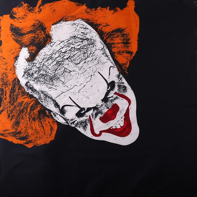 JOKER palhaço Hip Hop lenço ao ar livre ciclismo lenço mascarado bandana dança de rua lenço quadrado esportes bandana ca