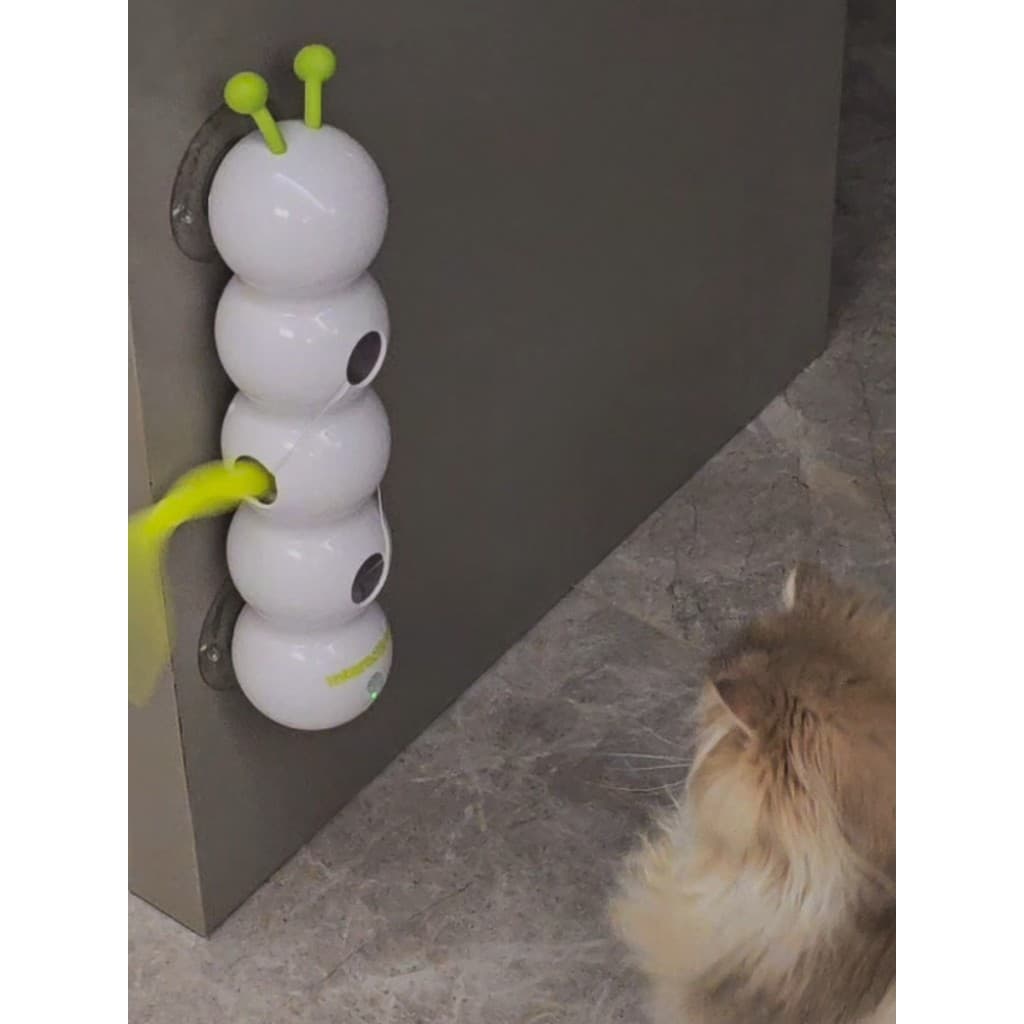 Indução automática Caterpillar brinquedo elétrico do gato inteligente novo estilo automático gato provocando auto-feliz