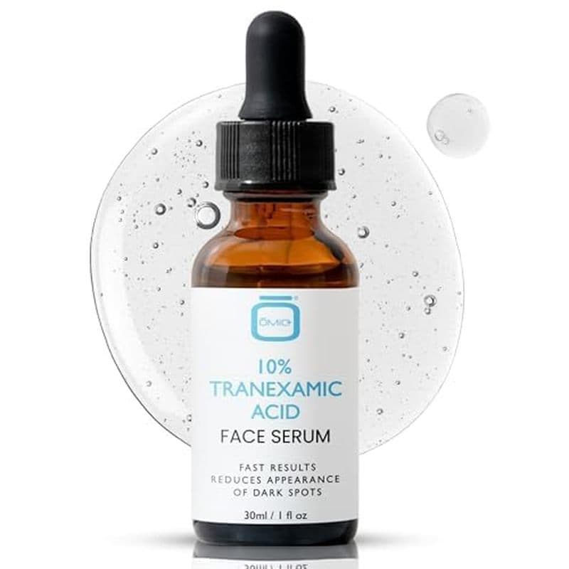 OMIC 10 % Soro De Ácido Tranexâmico Para Rosto-1 fl oz/30ml-Iluminador De Pele , Manchas Marrons , Tom Uniforme-Com Hial