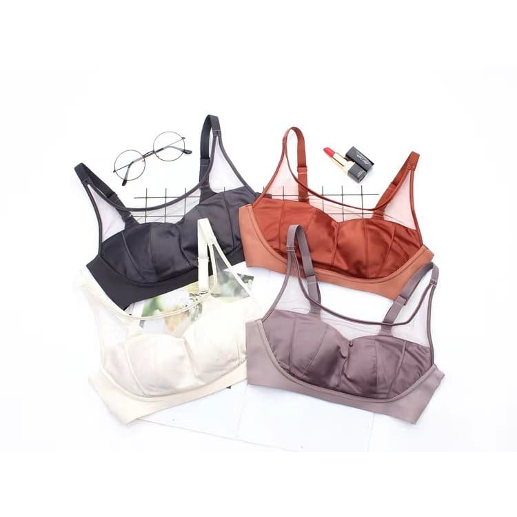 B11-72 feminino tubo sem fio superior envoltório sutiã roupa interior fina confortável verão sem costura de uma peça Ant