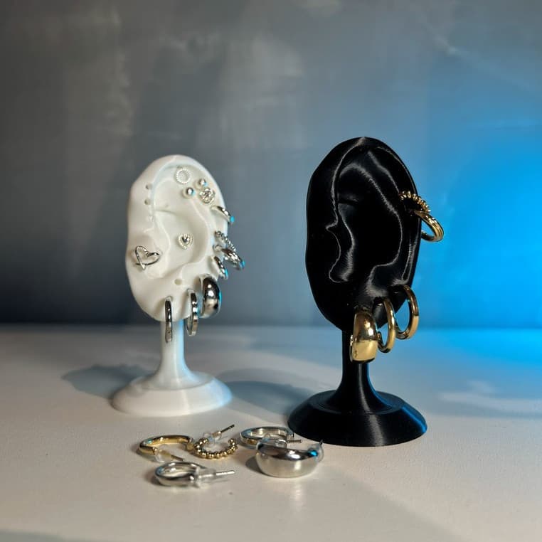 Expositor Suporte para Brincos Joias/Semi joias/Bijuterias/Piercing Orelha Realista
