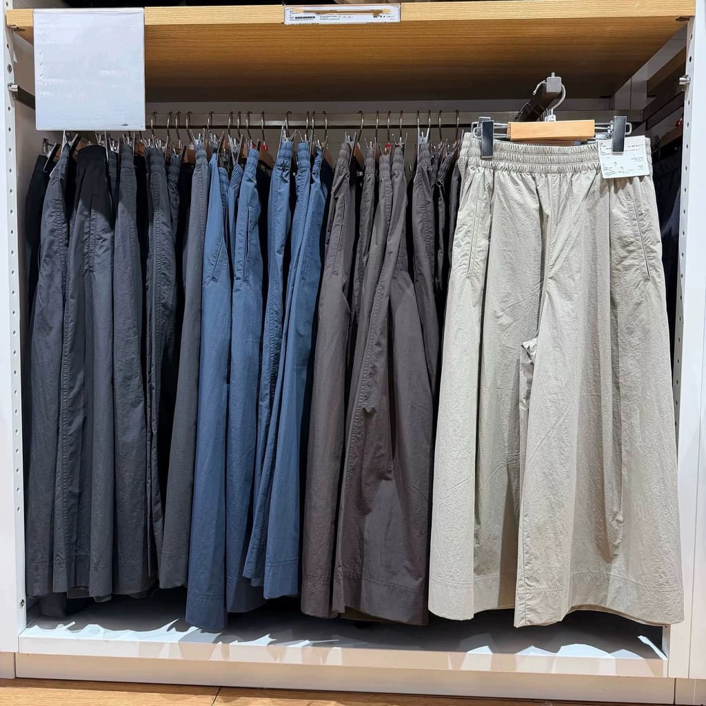 Lista de canais!Culottes femininas leves casuais de secagem rápida, sensação larga, calças cortadas soltas, verão 5593