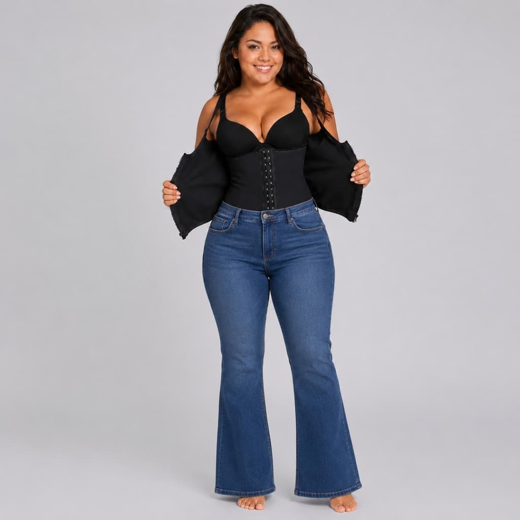 Cinta modeladora feminina, De Barriga E Cintura Ajustável Ao Corpo,modelador