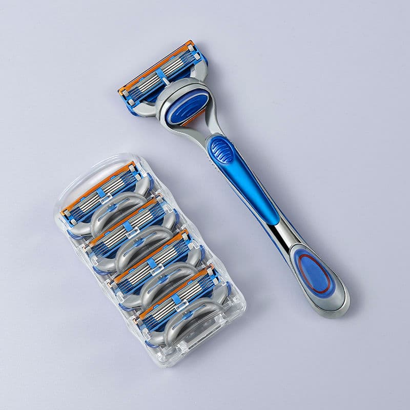 Alemanha importado Universal para Gillette Geely vento velocidade 5 lâminas velocidade do vento 5 Manual navalha lâmina