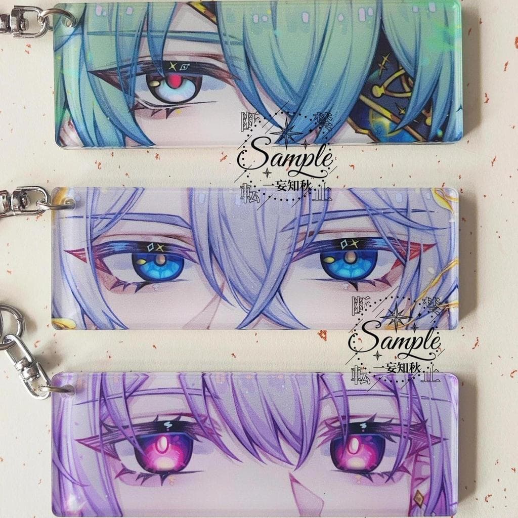 Honkai: Star Rail Xidie Bai Ena Ke Xia Chaveiro Refletivo a Laser Pingente de Acrílico para Mochila Honkai: Star Rail Pi