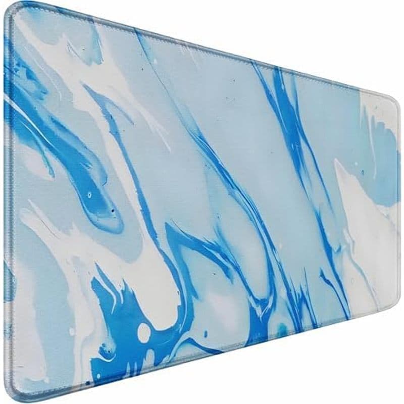 Tapete De Rato Extra Grande Para Jogos De 31.5 x 11.8 Pol . , Mousepad À Prova D'água Com Bordas Costuradas , Superfície