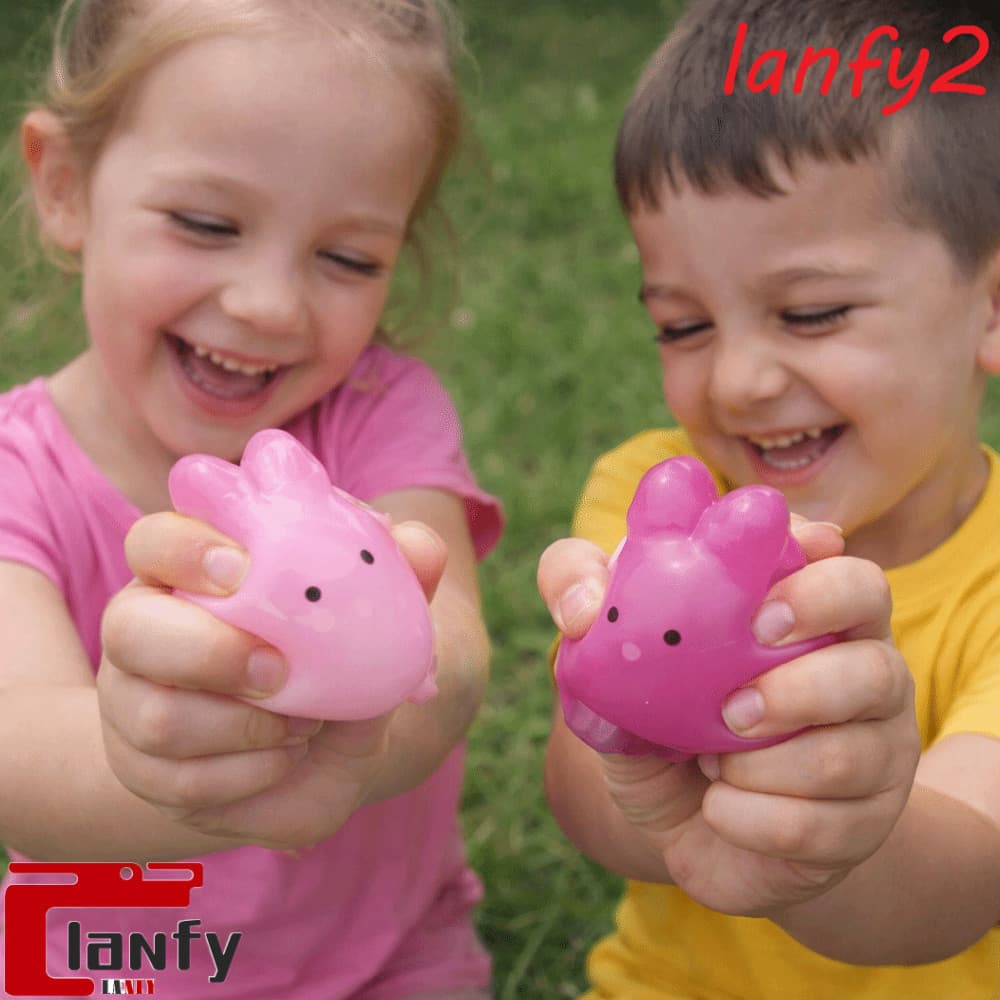 LANFY Brinquedo Sensorial , Mudança De Cor Mole Coelho Pitada Le , Rebote Squeeze Que Muda