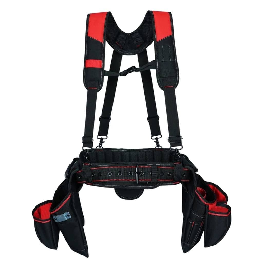 Cinto bolsa suspensorio cor preto vermelho multifuncional