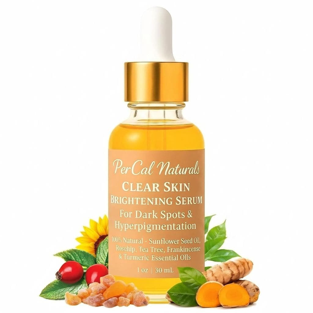 Sérum Clareador Percal s para Manchas Escuras e Hiperpigmentação - Rosto, Axilas, Joelhos, Cotovelos, Parte Interna das