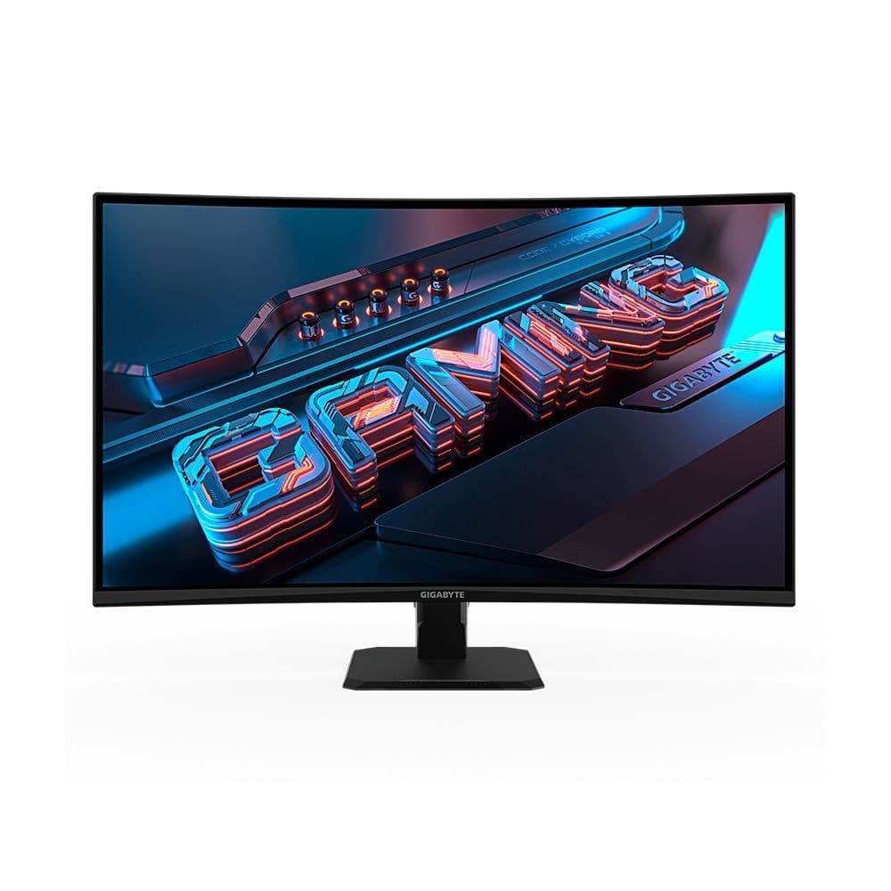 Monitor Gamer Gigabyte GS32QCA SA2 32” 1440p QHD 180Hz Curvo Preto