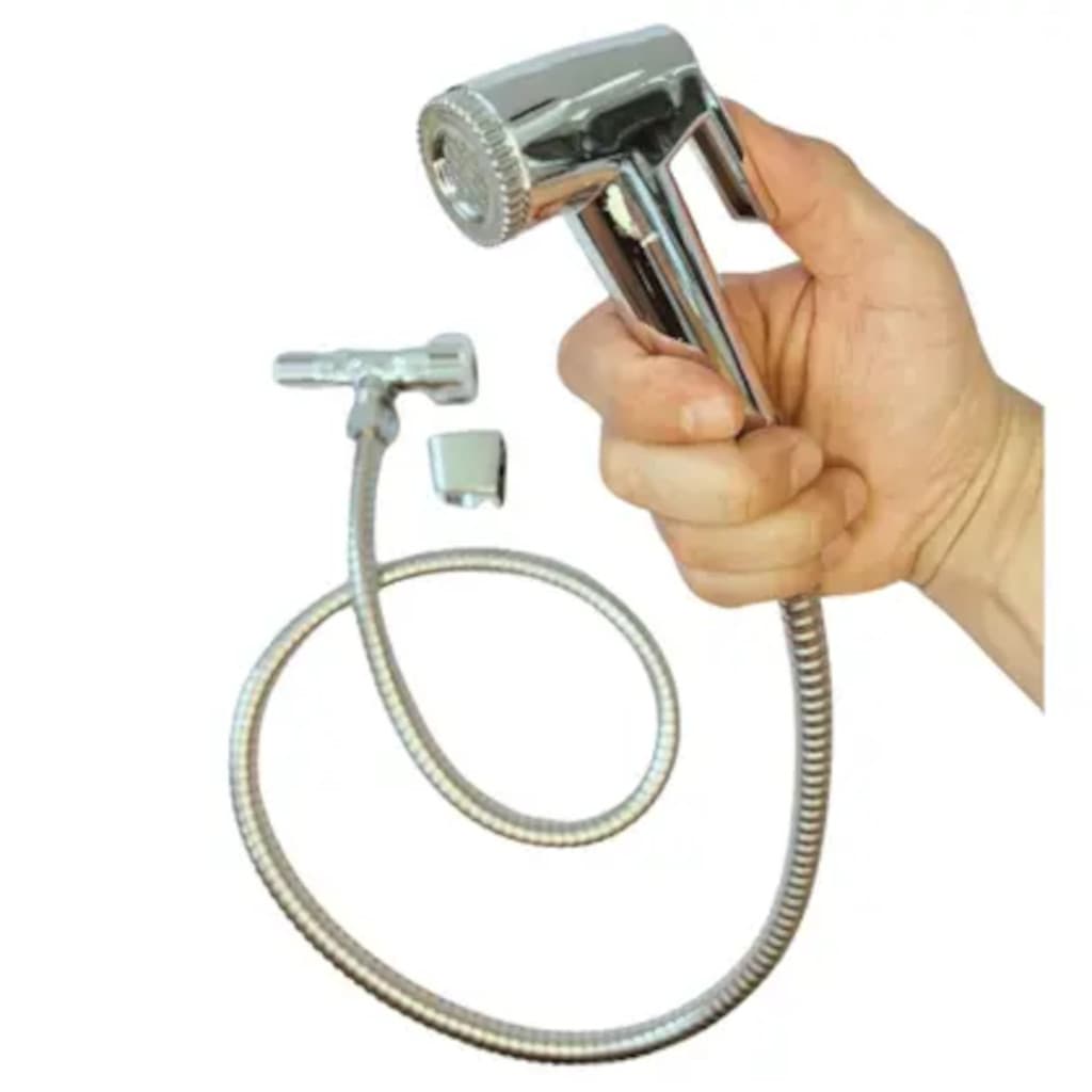 Chuveirinho Higiênico Aço Inox 120cm com Garantia