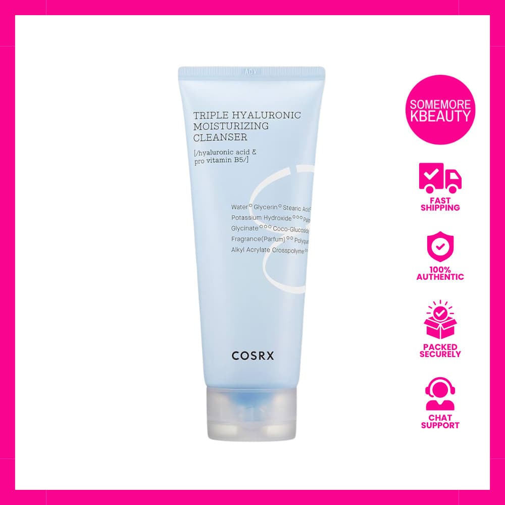 COSRX Hydrium Limpador Hidratante com Ácido Hialurônico Triplo 150ml
