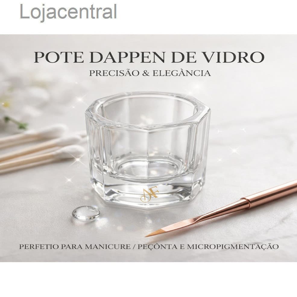 Dappen de Vidro para Unhas 1