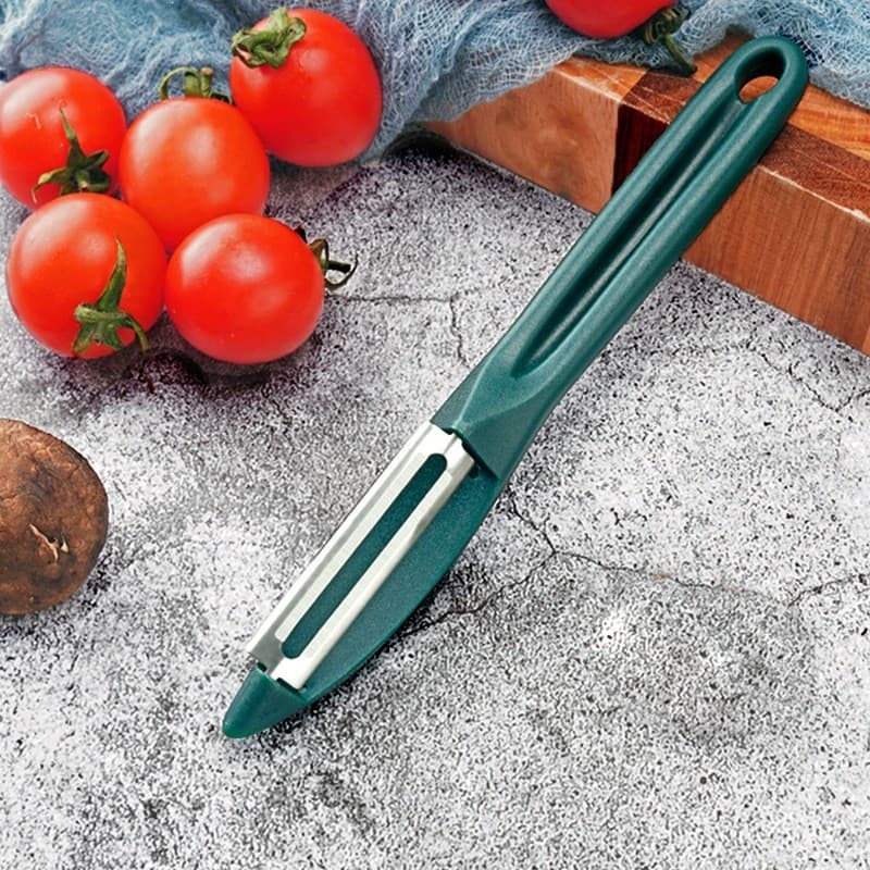 Descascador e raspador de aço inoxidável para uso doméstico, descascador de frutas, descascador de vegetais, descascador