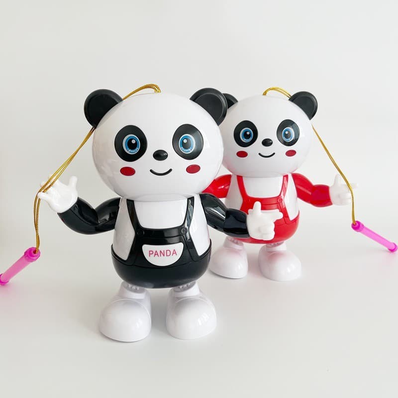 Cantando dança Panda elétrico bebê pequeno brinquedo influenciador crianças Mid-Autumn Festival lanterna portátil brinqu