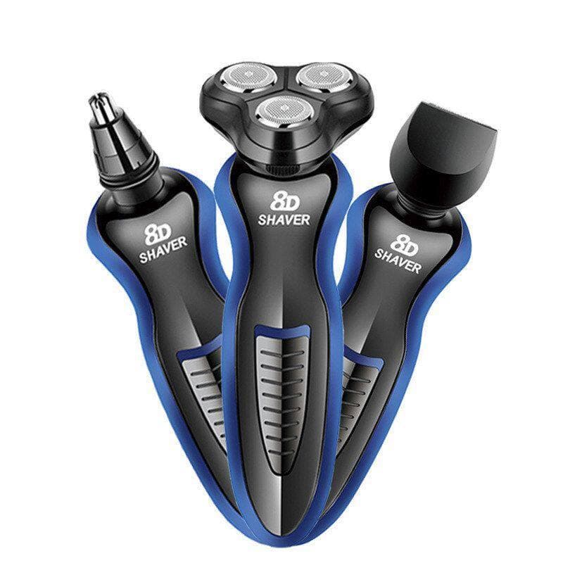 barbeador eletrico masculino Fenit 5388 Barbeador Elétrico Três em Um Navalha Multiuso USB Faca de Barba de Carro Uma Má