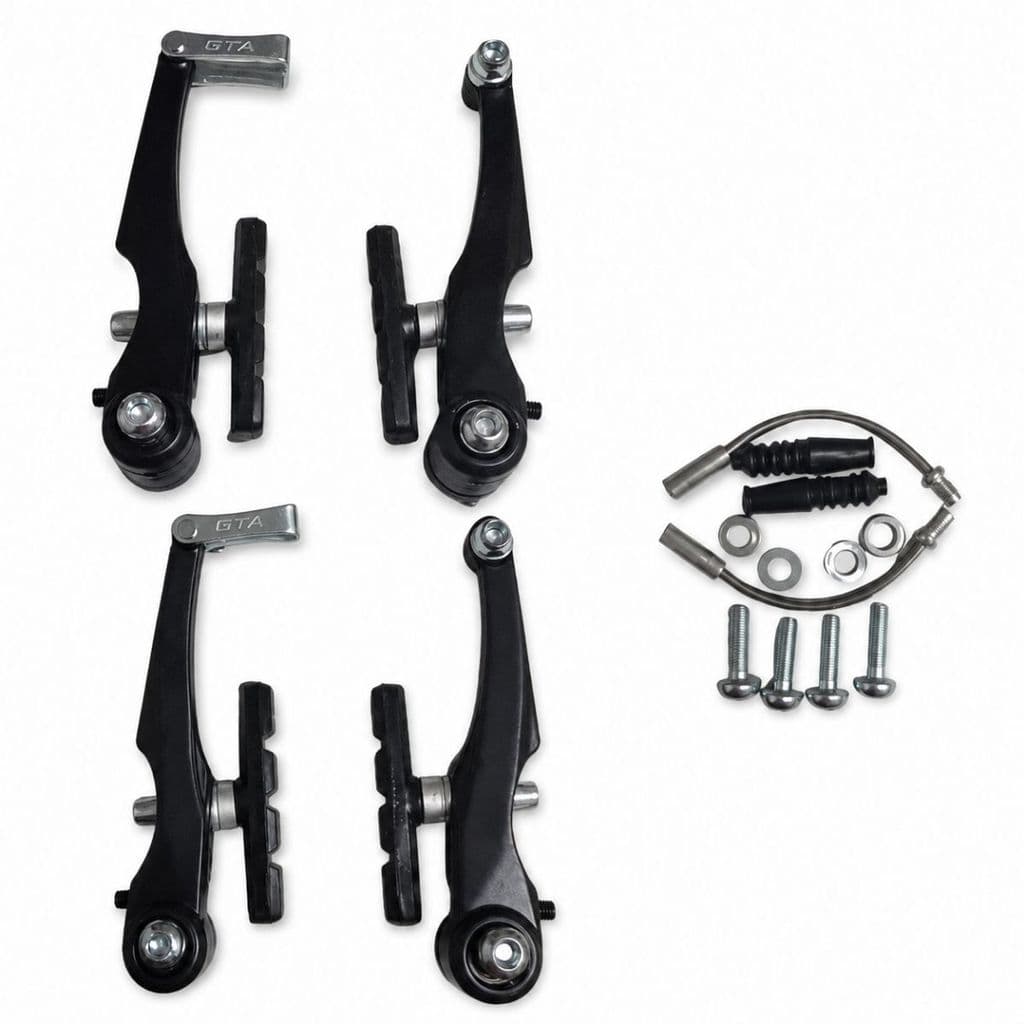 Freio V-Brake Alumínio Orbital Par Bicicleta MTB Urbana
