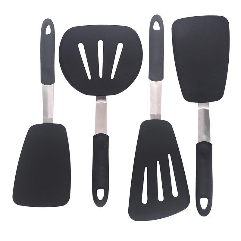 Espátula de silicone para fritar, espátula para Pizza, cozinha doméstica, espátula de silicone