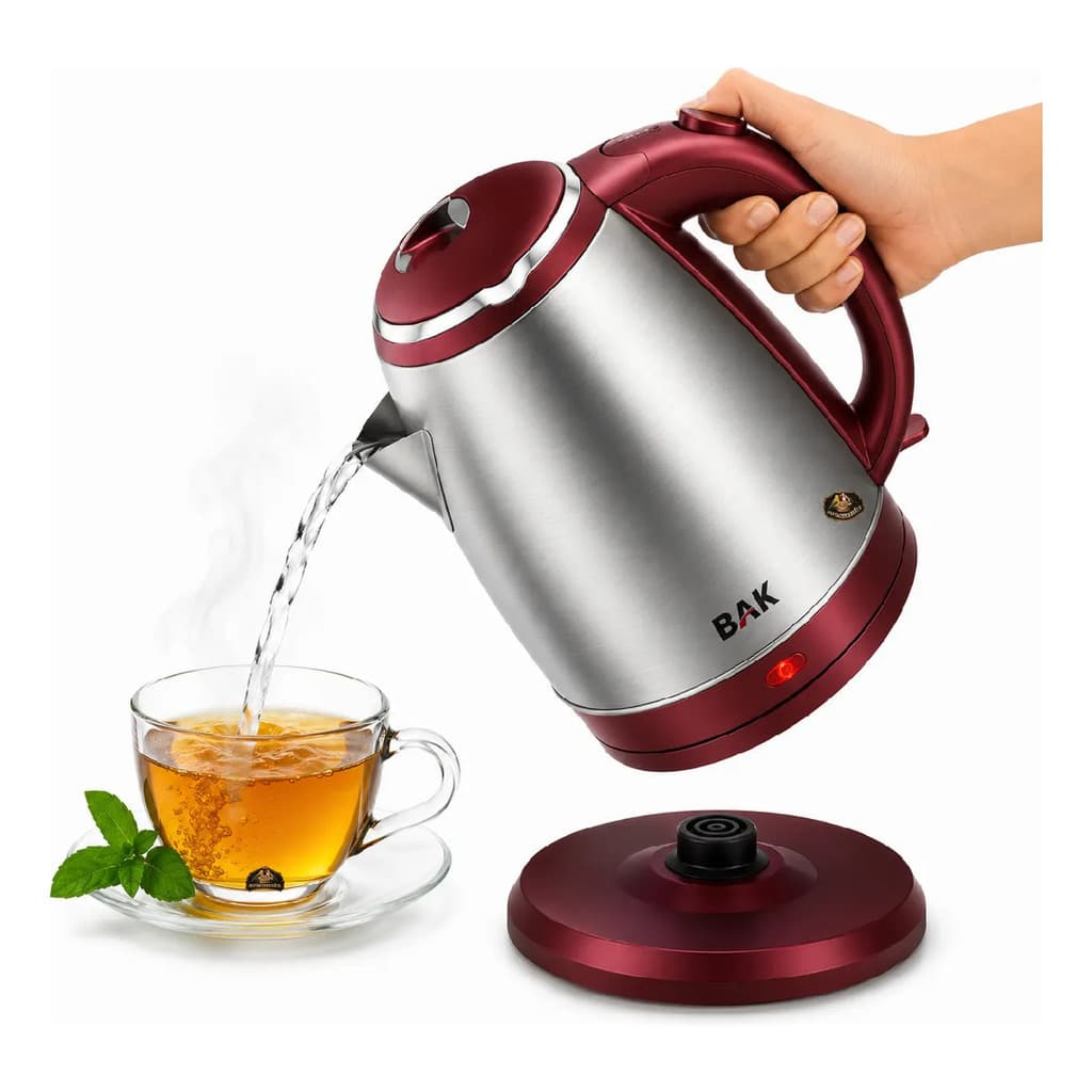 Chaleira Elétrica Inox 1l 1000w Aquecimento Rápido 220v