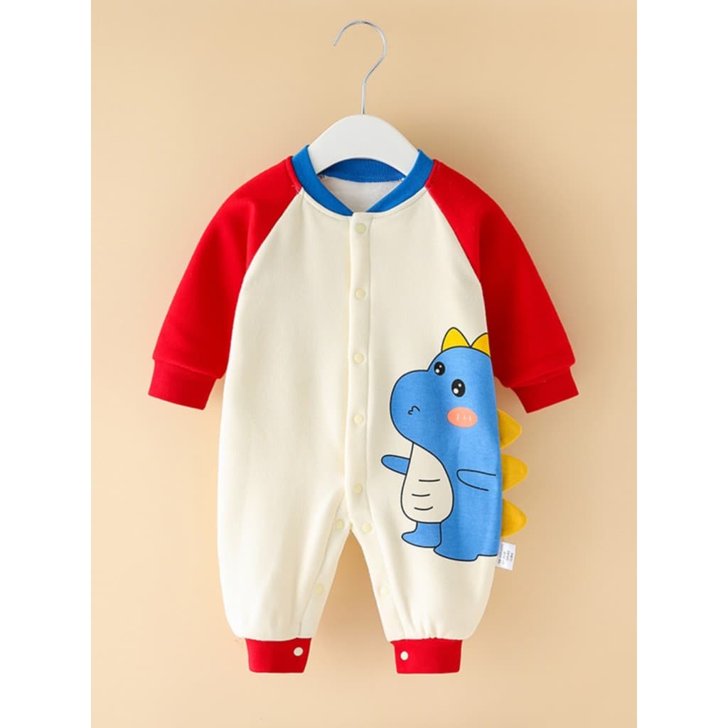 Macacão de bebê de 0 a 3 anos, outono inverno, roupa externa de lã fina, roupas quentes de inverno, roupa interna fofa,