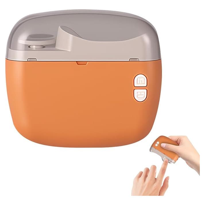 Cortador e Lixa de Unhas Elétrico Portátil Automático Silencioso USB Profissional