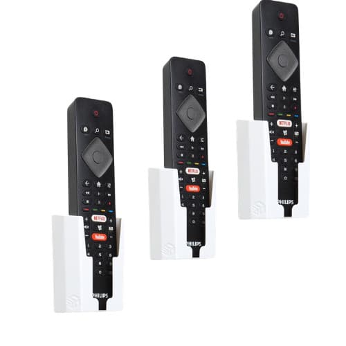 KIT 3 Suporte De Parede Porta Controle Remoto Ar Tv Ventilador Universal Aberto C3D Concept 3d Print