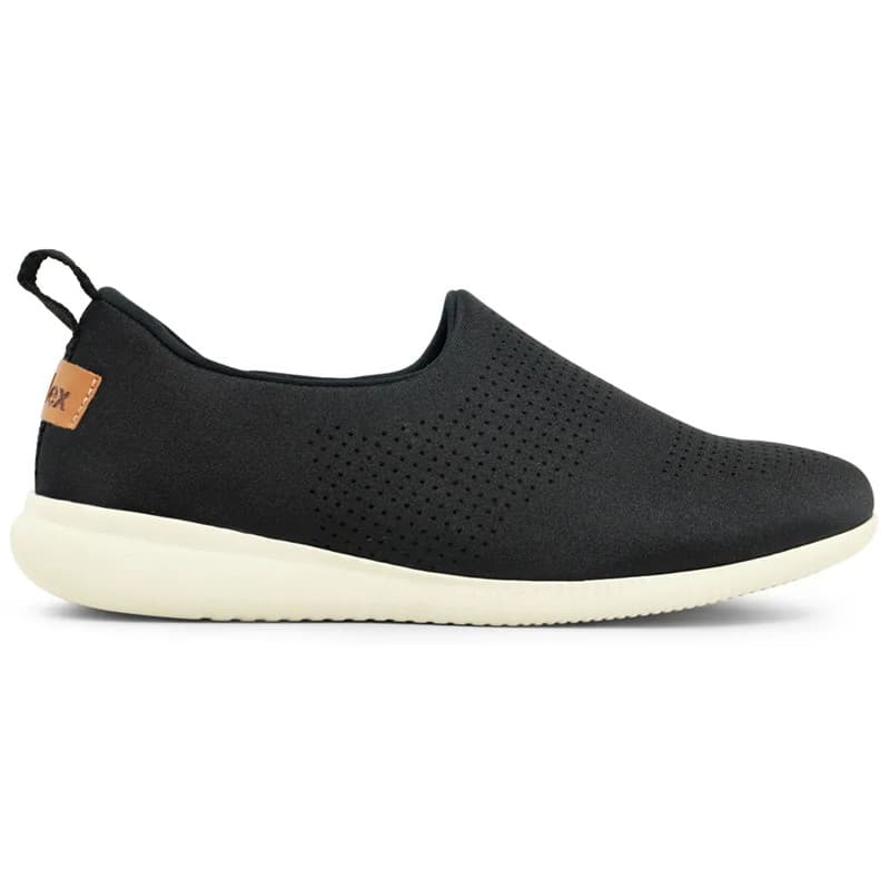 Tênis Feminino Usaflex Slip On Elastano Laser Conforto