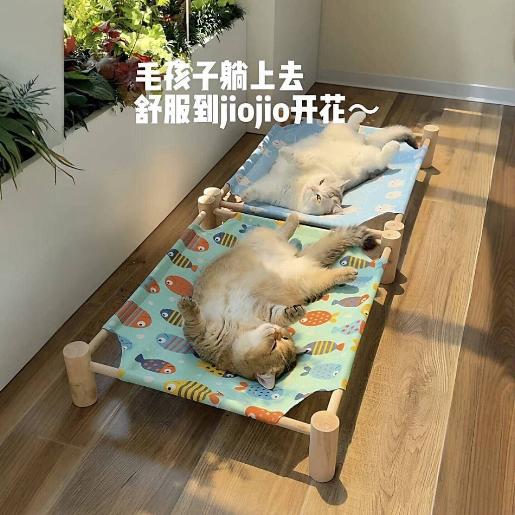 Verão fora cama de gato cama para animais de estimação quatro estações estilo Universal cama de acampamento do cão respi
