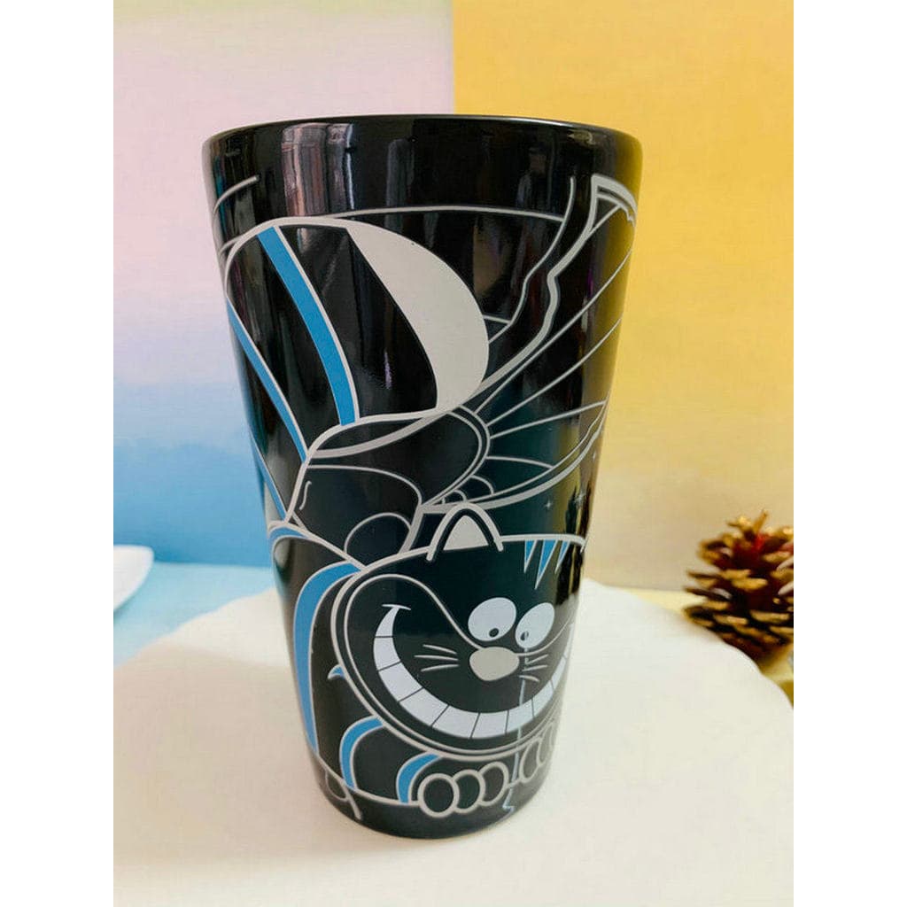 Pedido Original britânico Alice no país das maravilhas Cheshire Cat Caneca que muda de cor Copo que muda de cor Xícara d