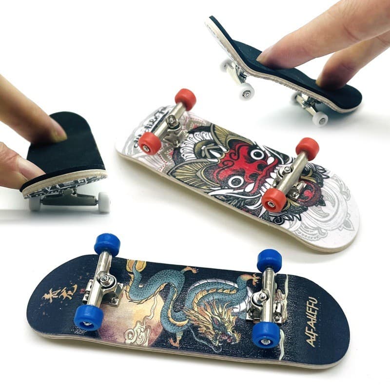 Brinquedo De Suporte De Liga De Roda De Rolamento De Superfície De Skate De Dedo De Grau Profissional