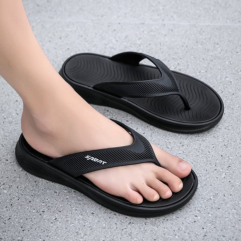 Chinelos Flip-Flops masculino praia Casual verão ao ar livre wear antiderrapante beira-mar ao ar livre de sola grossa we