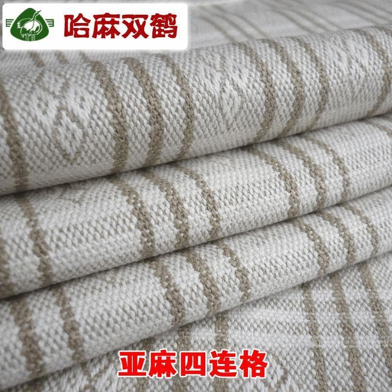Ha Ma Shuanghe Kit de tapete de linho Natural puro 1.8m 1.5 1.2 Lençol de cama duplo único engrossado