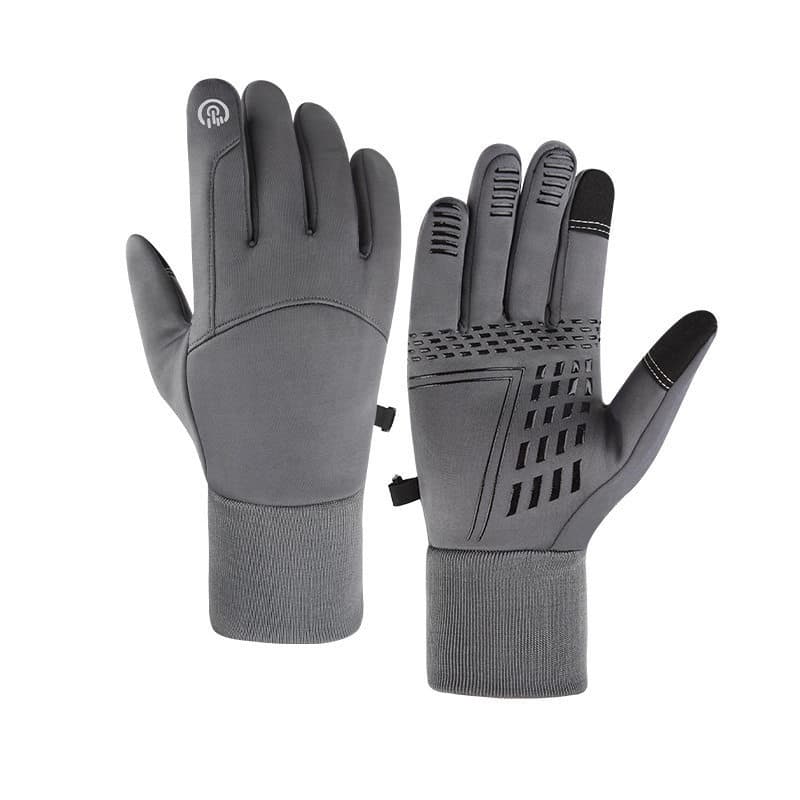 [Recomendado] Luvas quentes para ciclismo ao ar livre para homens de tamanho grande, para outono e inverno, luvas estend