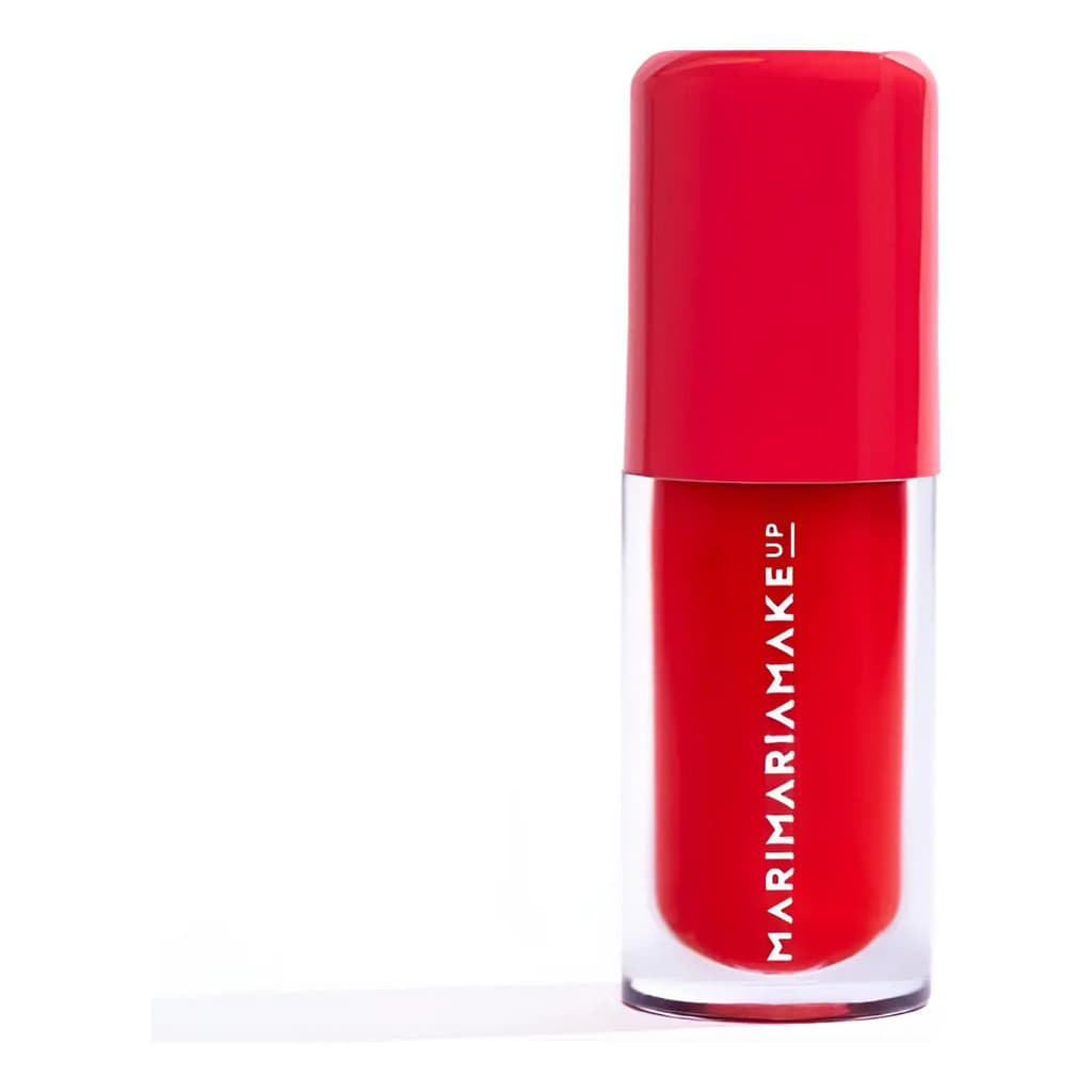 Batom Líquido Cremoso Vermelho Mari Maria Makeup Lip Juice Morango